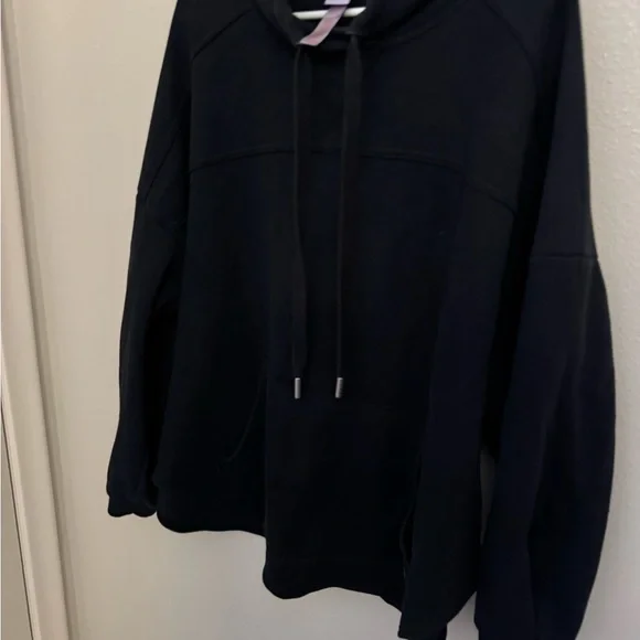 Savage X Fenty Black Oversized Hoodie Sweater - Picture 2 of 9